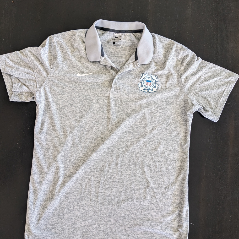 Nike Gray Polo Shirt for Men